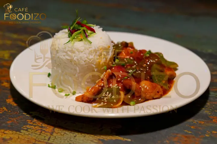 Manchurian & Rice